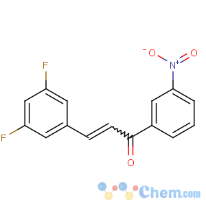 CAS No:96503-29-6 (E)-3-(3,5-difluorophenyl)-1-(3-nitrophenyl)prop-2-en-1-one
