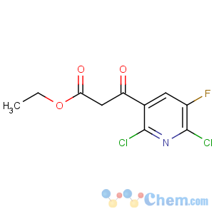 CAS No:96568-04-6 ethyl 3-(2,6-dichloro-5-fluoropyridin-3-yl)-3-oxopropanoate