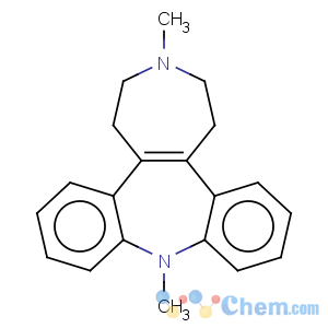 CAS No:96645-87-3 Azepino[4,5-d]dibenz[b,f]azepine,1,2,3,4,5,10-hexahydro-3,10-dimethyl-