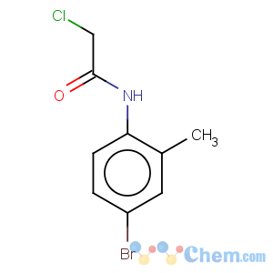 CAS No:96686-51-0 Acetamide,N-(4-bromo-2-methylphenyl)-2-chloro-
