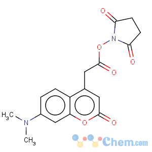 CAS No:96686-59-8 2H-1-Benzopyran-4-aceticacid, 7-(dimethylamino)-2-oxo-, 2,5-dioxo-1-pyrrolidinyl ester