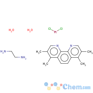 CAS No:96729-15-6 Platinum(2+),(1,2-ethanediamine-kN,kN')(3,4,7,8-tetramethyl-1,10-phenanthroline-kN1,kN10)-, dichloride, (SP-4-2)- (9CI)