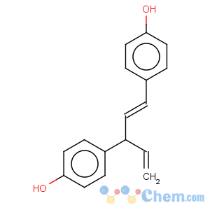 CAS No:96895-25-9 Phenol,4,4'-[(1Z,3R)-3-ethenyl-1-propene-1,3-diyl]bis-