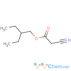 CAS No:96980-49-3 Acetic acid, 2-cyano-,2-ethylbutyl ester