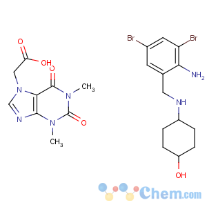 CAS No:96989-76-3 4-[(2-amino-3,5-dibromophenyl)methylamino]cyclohexan-1-ol