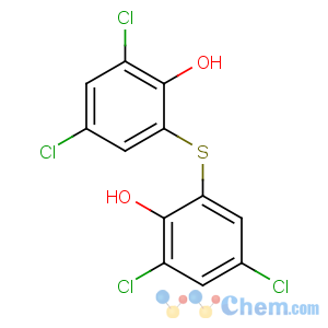 CAS No:97-18-7 2,4-dichloro-6-(3,5-dichloro-2-hydroxyphenyl)sulfanylphenol
