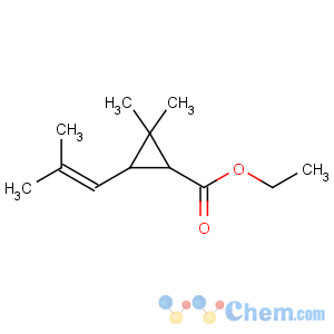 CAS No:97-41-6 ethyl 2,2-dimethyl-3-(2-methylprop-1-enyl)cyclopropane-1-carboxylate