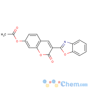CAS No:97004-78-9 [3-(1,3-benzoxazol-2-yl)-2-oxochromen-7-yl] acetate