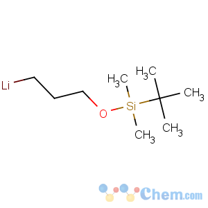 CAS No:97057-70-0 Lithium,[3-[[(1,1-dimethylethyl)dimethylsilyl]oxy-kO]propyl-kC]-