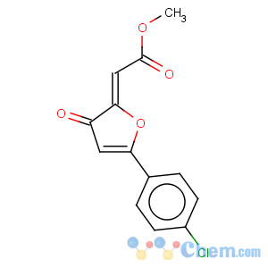 CAS No:97181-00-5 [5-(4-Chloro-phenyl)-3-oxo-3H-furan-2-ylidene]-acetic acid methyl ester