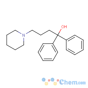 CAS No:972-02-1 1,1-diphenyl-4-piperidin-1-ylbutan-1-ol