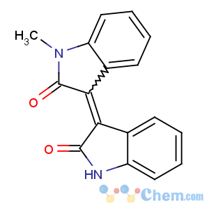 CAS No:97207-47-1 (3E)-1-methyl-3-(2-oxo-1H-indol-3-ylidene)indol-2-one