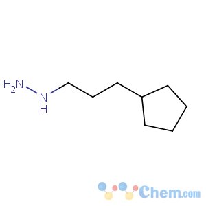 CAS No:97294-32-1 Hydrazine,(3-cyclopentylpropyl)-, hydrochloride (1:1)