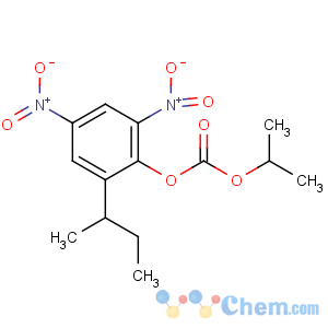 CAS No:973-21-7 (2-butan-2-yl-4,6-dinitrophenyl) propan-2-yl carbonate