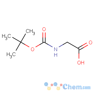CAS No:97352-64-2 2-[(2-methylpropan-2-yl)oxycarbonylamino]acetic acid
