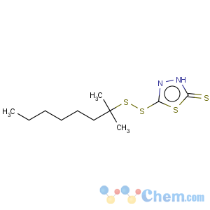 CAS No:97503-12-3 1,3,4-Thiadiazole-2(3H)-thione,5-(tert-nonyldithio)-
