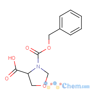 CAS No:97534-82-2 (4S)-3-phenylmethoxycarbonyl-1,3-oxazolidine-4-carboxylic acid