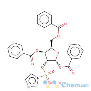 CAS No:97614-42-1 2-(1'-Imidazoylsulfonyl)-1,3,5-tri-O-benzoyl-alpha-D-ribofuranose