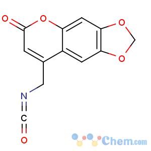 CAS No:97744-89-3 8-(isocyanatomethyl)-[1,3]dioxolo[4,5-g]chromen-6-one