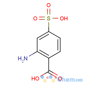 CAS No:98-43-1 2-amino-4-sulfobenzoic acid