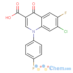 CAS No:98105-79-4 7-chloro-6-fluoro-1-(4-fluorophenyl)-4-oxoquinoline-3-carboxylic acid