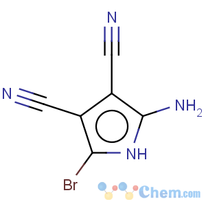 CAS No:98130-58-6 1H-Pyrrole-3,4-dicarbonitrile, 2-amino-5-bromo-