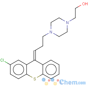 CAS No:982-24-1 1-Piperazineethanol,4-[3-(2-chloro-9H-thioxanthen-9-ylidene)propyl]-