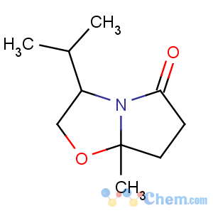 CAS No:98203-44-2 (3S,7aR)-7a-methyl-3-propan-2-yl-2,3,6,7-tetrahydropyrrolo[2,1-b][1,<br />3]oxazol-5-one