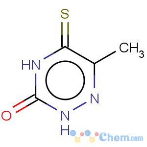 CAS No:98213-64-0 1,2,4-Triazin-3(2H)-one,4,5-dihydro-6-methyl-5-thioxo-
