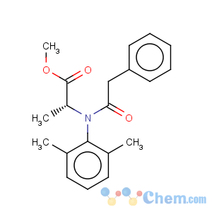CAS No:98243-83-5 D-Alanine,N-(2,6-dimethylphenyl)-N-(2-phenylacetyl)-, methyl ester