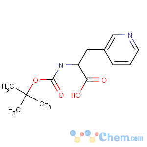 CAS No:98266-33-2 (2R)-2-[(2-methylpropan-2-yl)oxycarbonylamino]-3-pyridin-3-ylpropanoic<br />acid