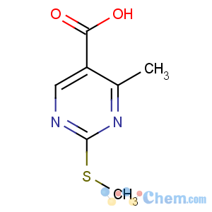 CAS No:98276-75-6 4-methyl-2-methylsulfanylpyrimidine-5-carboxylic acid