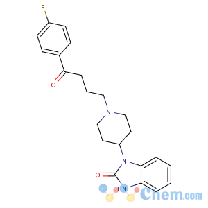 CAS No:983-42-6 2H-Benzimidazol-2-one,1-[1-[4-(4-fluorophenyl)-4-oxobutyl]-4-piperidinyl]-1,3-dihydro-, hydrochloride(1:1)