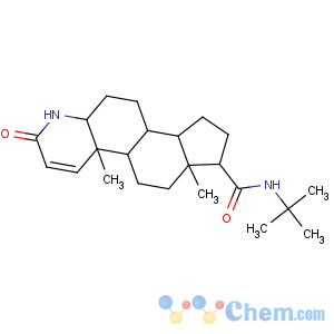 CAS No:98319-26-7 (1S,3aS,3bS,5aR,9aR,9bS,11aS)-N-tert-butyl-9a,11a-dimethyl-7-oxo-1,2,3,<br />3a,3b,4,5,5a,6,9b,10,11-dodecahydroindeno[5,4-f]quinoline-1-carboxamide