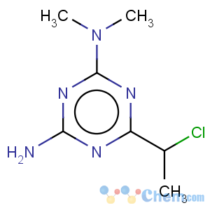 CAS No:98336-32-4 6-(1-chloroethyl)-N,N-dimethyl-1,3,5-triazine-2,4-diamine
