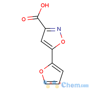 CAS No:98434-06-1 5-(furan-2-yl)-1,2-oxazole-3-carboxylic acid