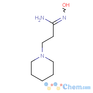 CAS No:98487-57-1 N'-hydroxy-3-piperidin-1-ylpropanimidamide