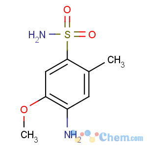 CAS No:98489-97-5 4-amino-5-methoxy-2-methylbenzenesulfonamide