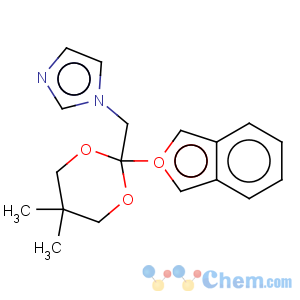 CAS No:98519-15-4 1H-Imidazole,1-[[2-(2-benzofuranyl)-5,5-dimethyl-1,3-dioxan-2-yl]methyl]-