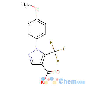 CAS No:98534-83-9 1-(4-methoxyphenyl)-5-(trifluoromethyl)pyrazole-4-carboxylic acid