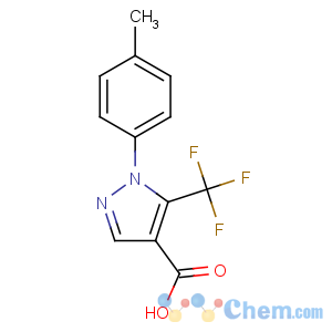 CAS No:98534-84-0 1-(4-methylphenyl)-5-(trifluoromethyl)pyrazole-4-carboxylic acid