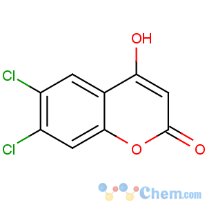 CAS No:98591-22-1 6,7-dichloro-4-hydroxychromen-2-one