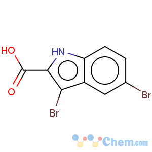 CAS No:98591-49-2 1H-Indole-2-carboxylicacid, 3,5-dibromo-