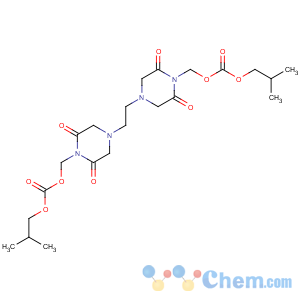 CAS No:98631-95-9 [4-[2-[4-(2-methylpropoxycarbonyloxymethyl)-3,<br />5-dioxopiperazin-1-yl]ethyl]-2,6-dioxopiperazin-1-yl]methyl<br />2-methylpropyl carbonate