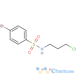 CAS No:98768-71-9 4-bromo-N-(3-chloropropyl)benzenesulfonamide