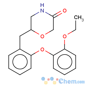 CAS No:98769-79-0 6-[(2-ethoxyphenoxy)phenylmethyl]-3-morpholinone