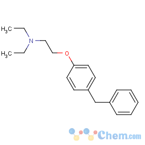 CAS No:98774-23-3 2-(4-benzylphenoxy)-N,N-diethylethanamine