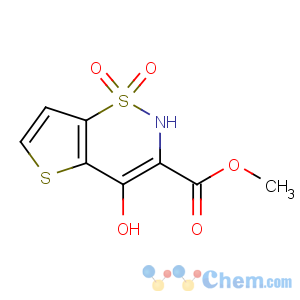 CAS No:98827-44-2 methyl 4-hydroxy-1,1-dioxo-2H-thieno[2,3-e]thiazine-3-carboxylate