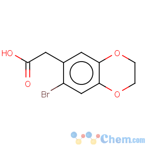 CAS No:98947-00-3 1,4-Benzodioxin-6-aceticacid, 7-bromo-2,3-dihydro-
