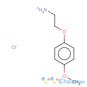 CAS No:98959-77-4 [2-(4-methoxyphenoxy)ethyl]ammonium chloride